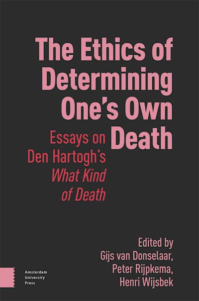 The Ethics of Determining One’s Own Death flyer
